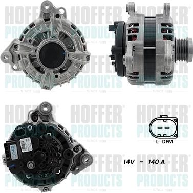 Hoffer H55101399G - Alternatore autozon.pro