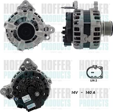 Hoffer H55101353G - Alternatore autozon.pro