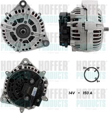 Hoffer H55101361G - Alternatore autozon.pro