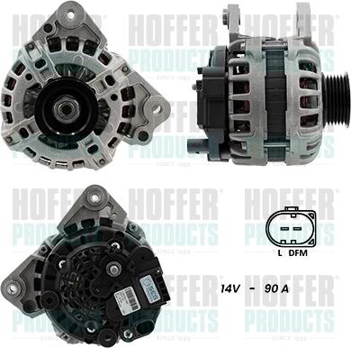 Hoffer H55101384G - Alternatore autozon.pro