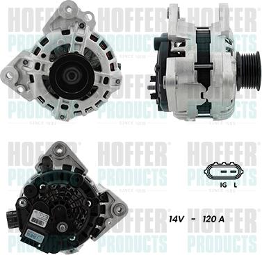 Hoffer H55101383G - Alternatore autozon.pro