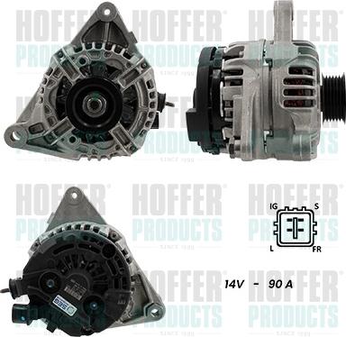 Hoffer H55101334G - Alternatore autozon.pro