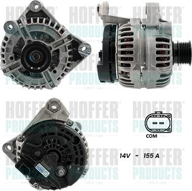 Hoffer H5510392G - Alternatore autozon.pro