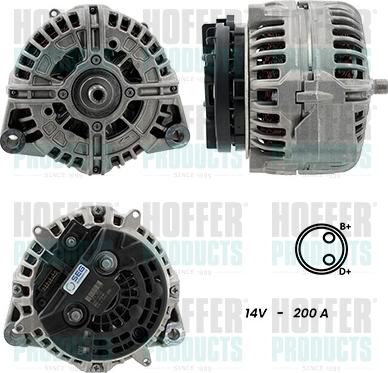 Hoffer H5510749G - Alternatore autozon.pro