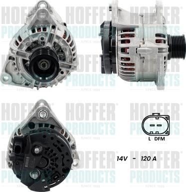 Hoffer H5510746G - Alternatore autozon.pro