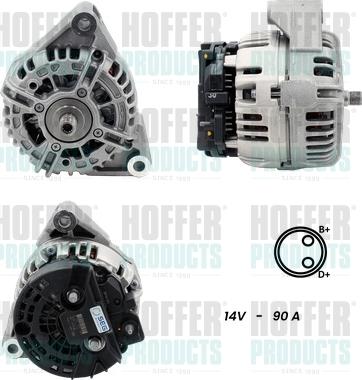 Hoffer H5510750G - Alternatore autozon.pro