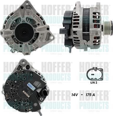 Hoffer H5510720G - Alternatore autozon.pro