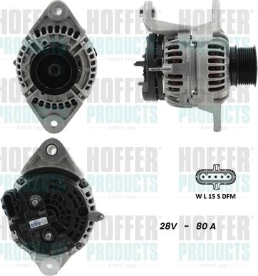 Hoffer H5610067G - Alternatore autozon.pro