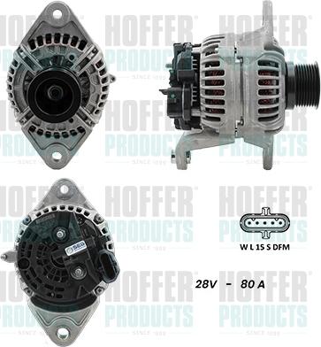 Hoffer H5610088G - Alternatore autozon.pro