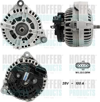 Hoffer H5610087G - Alternatore autozon.pro