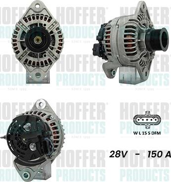 Hoffer H5610026G - Alternatore autozon.pro