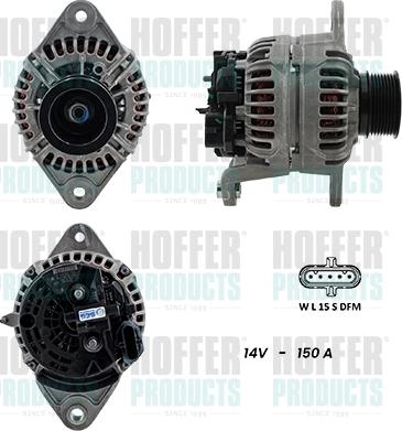 Hoffer H5610169G - Alternatore autozon.pro