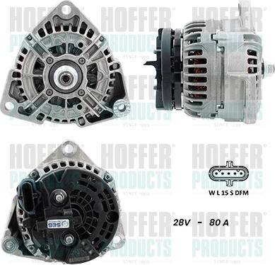 Hoffer H5610160G - Alternatore autozon.pro