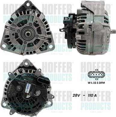 Hoffer H5610161G - Alternatore autozon.pro