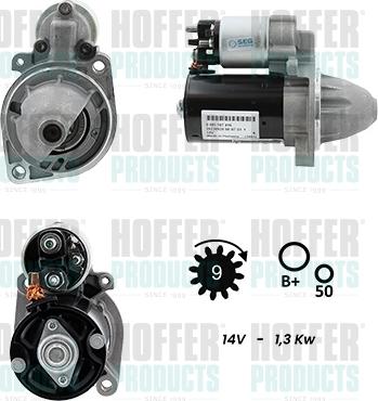 Hoffer H5010990G - Motorino d'avviamento autozon.pro