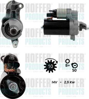 Hoffer H5010960G - Motorino d'avviamento autozon.pro