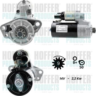 Hoffer H5010963G - Motorino d'avviamento autozon.pro