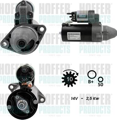 Hoffer H5010977G - Motorino d'avviamento autozon.pro