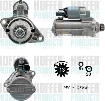 Hoffer H5010441G - Motorino d'avviamento autozon.pro