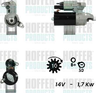 Hoffer H5010469G - Motorino d'avviamento autozon.pro