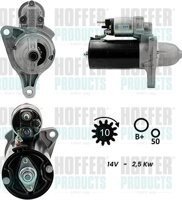 Hoffer H5010428G - Motorino d'avviamento autozon.pro