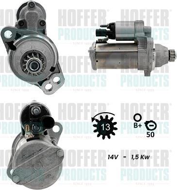 Hoffer H5010471G - Motorino d'avviamento autozon.pro