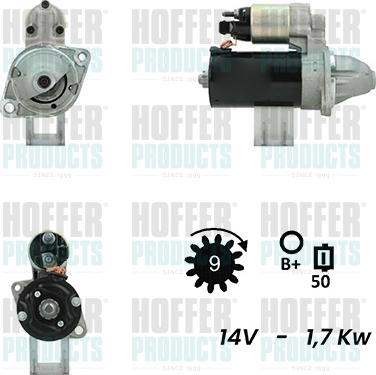 Hoffer H5010477G - Motorino d'avviamento autozon.pro