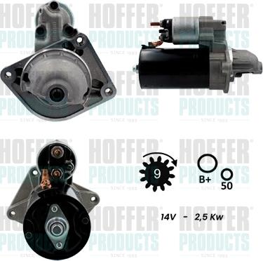 Hoffer H5010041G - Motorino d'avviamento autozon.pro