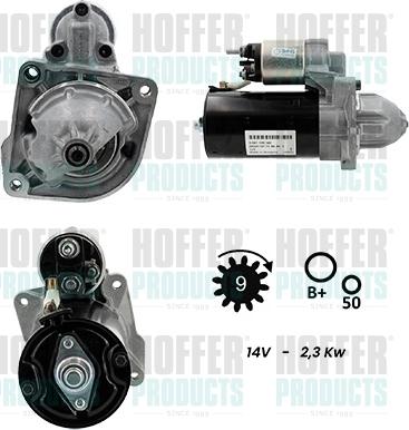 Hoffer H5010060G - Motorino d'avviamento autozon.pro