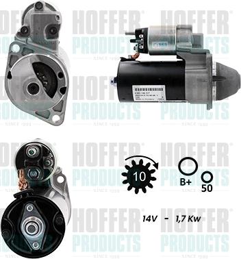 Hoffer H5010061G - Motorino d'avviamento autozon.pro