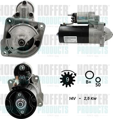 Hoffer H5010068G - Motorino d'avviamento autozon.pro