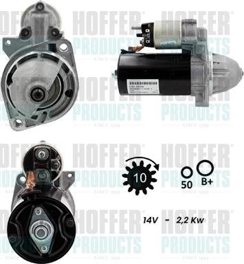 Hoffer H5010004G - Motorino d'avviamento autozon.pro