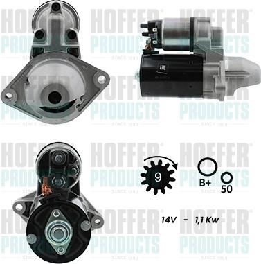 Hoffer H5010005G - Motorino d'avviamento autozon.pro