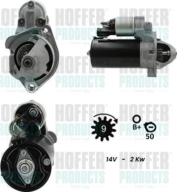 Hoffer H5010148G - Motorino d'avviamento autozon.pro