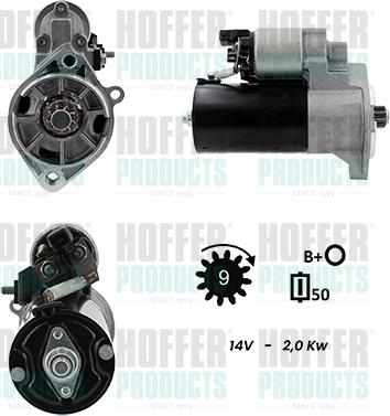 Hoffer H5010162G - Motorino d'avviamento autozon.pro