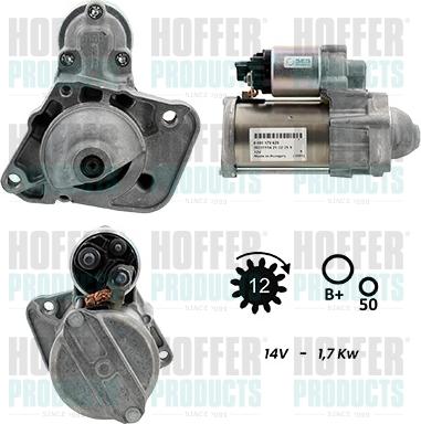 Hoffer H5010352G - Motorino d'avviamento autozon.pro