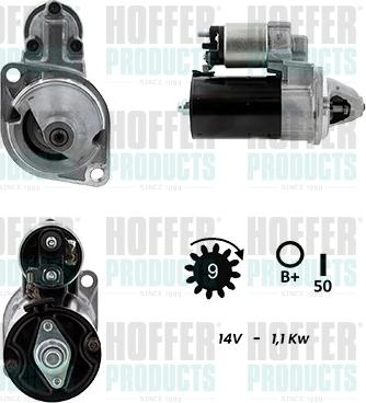 Hoffer H5010364G - Motorino d'avviamento autozon.pro