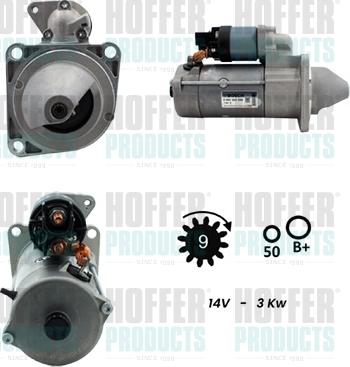 Hoffer H5010333G - Motorino d'avviamento autozon.pro