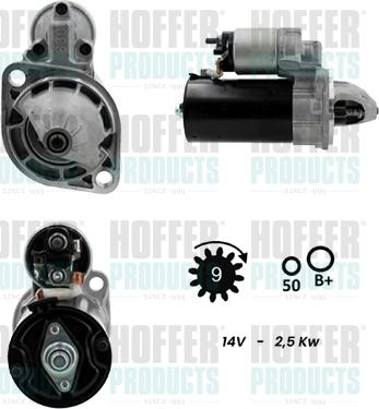 Hoffer H5010370G - Motorino d'avviamento autozon.pro