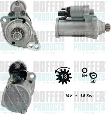 Hoffer H5010258G - Motorino d'avviamento autozon.pro