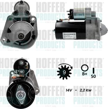 Hoffer H5010208G - Motorino d'avviamento autozon.pro