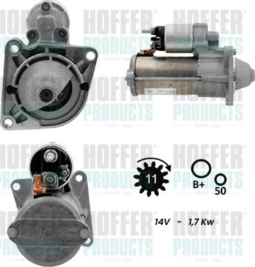 Hoffer H5010207G - Motorino d'avviamento autozon.pro