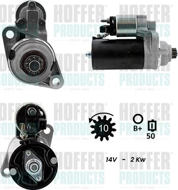 Hoffer H5010216G - Motorino d'avviamento autozon.pro