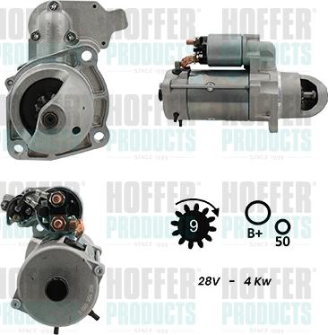 Hoffer H5110006G - Motorino d'avviamento autozon.pro