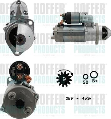 Hoffer H5110032G - Motorino d'avviamento autozon.pro