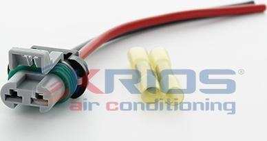 Hoffer K26209 - Kit riparaz.cavi, Termoventilat. abitacolo(Sist.prerisc.mot) autozon.pro