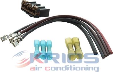 Hoffer K26205 - Kit riparaz.cavi, Termoventilat. abitacolo(Sist.prerisc.mot) autozon.pro