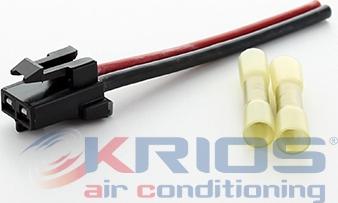 Hoffer K26214 - Kit riparaz.cavi, Termoventilat. abitacolo(Sist.prerisc.mot) autozon.pro