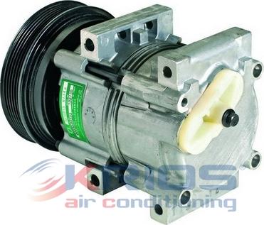 Hoffer KSB009V - Compressore, Climatizzatore autozon.pro