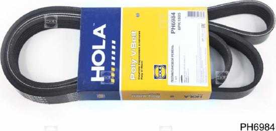 Hola PH6984 - Cinghia Poly-V autozon.pro